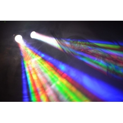 Podwójny efekt świetlny LED RGBW BeamZ Nomia